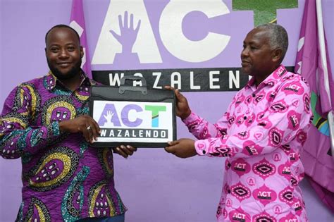 Kumekucha Chama Act Wazalendo Zanzibar Wagombea Watinga Kuchukua Fomu