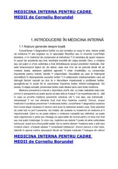 Manual De MEDICINA INTERNA Corneliu Borundel Editura ALL RO PDF