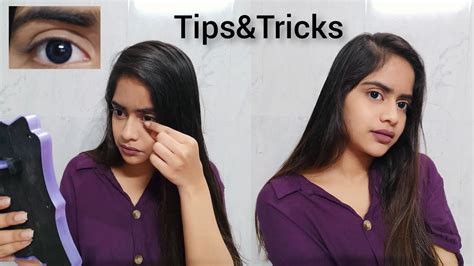 How To Wear Lenses Tips N Tricks Charul Gupta YouTube