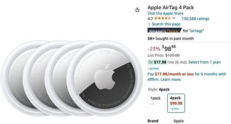 Apple AirTag 4-Pack Slashed by 23% Off, Hits All-Time Low • iPhone in ...