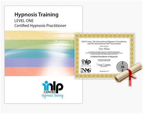 Hypnosis Practitioner Level Training Certification Inlp Center