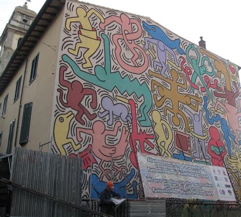 Tuttomondo Di Keith Haring Street Art I Graffiti Pi Belli Del Mondo