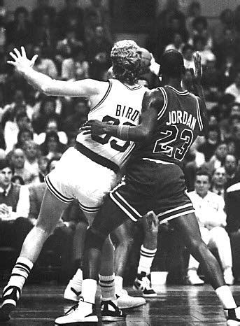 Larry Bird Vs Michael Jordan Photo By Nbacarddotnet Photobucket