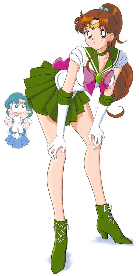 Mizuno Ami Bishoujo Senshi Sailor Moon Anime Fandoms Sailor Jupiter Ni Shika