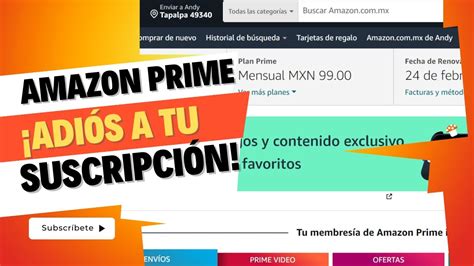 C Mo Cancelar Suscripci N Amazon Prime En Pocos Pasos Gu A Detallada