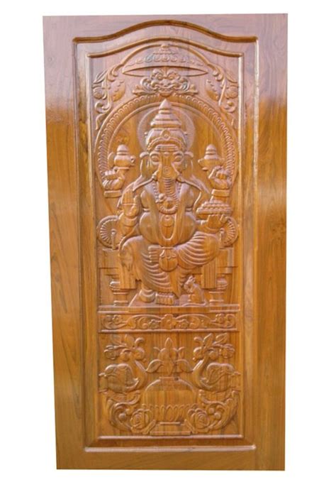 Interior 35mm Teak Wood Polished Carving Door For Home At Rs 1000 Sq