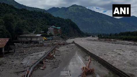 Himachal Pradesh Incessant Rain Flash Floods Ravage Manali