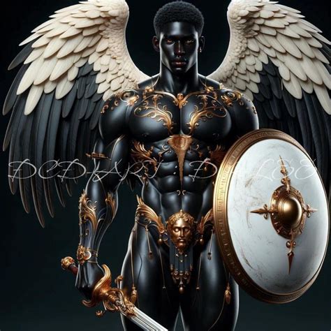 Pin By Siegfried V On Spirit Angel Demon In Black Power Art