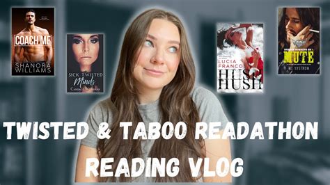 Twisted And Taboo Readathon Reading Vlog YouTube