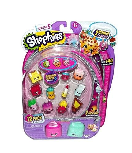 Shopkins Season 5 Mini Figure 12 Pack Assorted Sty