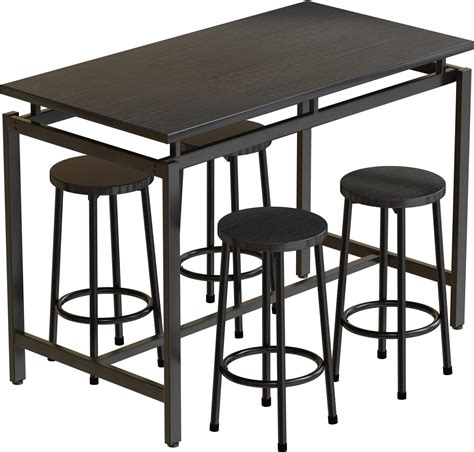 Amazon Idealhouse Counter Height Dining Table With Stools Bar