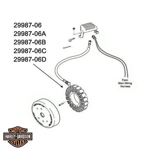 Статор 29987 06 HARLEY DAVIDSON ELECTRA GLIDE Generator Pro24