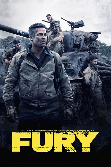 Fury (2014) - Posters — The Movie Database (TMDB)