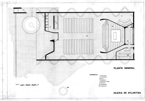 Planta Iglesia De Atlentida Wikiarquitectura