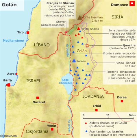 Golan Map