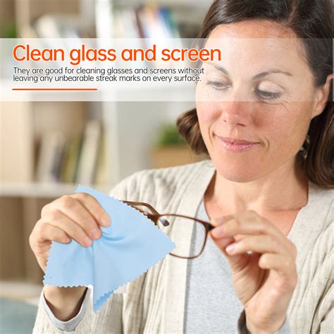 Lens Cleaner For Eyeglasses Cleaning Microfiber Cloth 200 Pcs Wipe