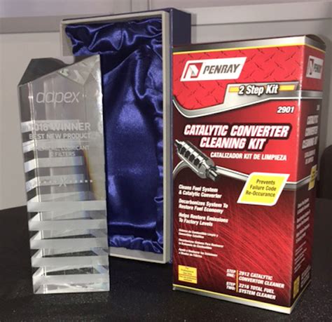 Penray S New Catalytic Converter Cleaning Kit Receives Best New Product Award At Aapex 2016