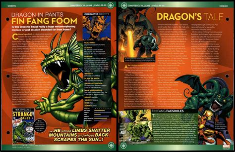 Fin Fang Foom Dragon In Pants Ff 01 Villains Cosmic Marvel Fact