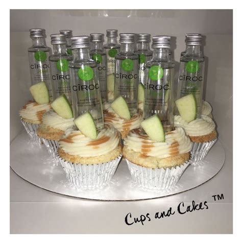 Apple Ciroc Infused Cupcakes Https Facebook Cups And Cakes