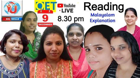 Edu Skills Oet Reading Part A Strategies Tips Malayalam Oet Made