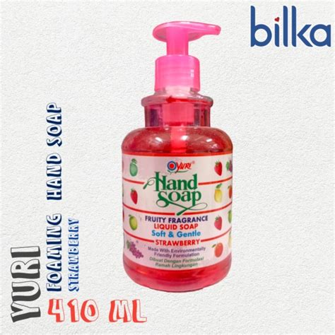 Jual Yuri Hand Soap Strawberry Pump Ml Shopee Indonesia