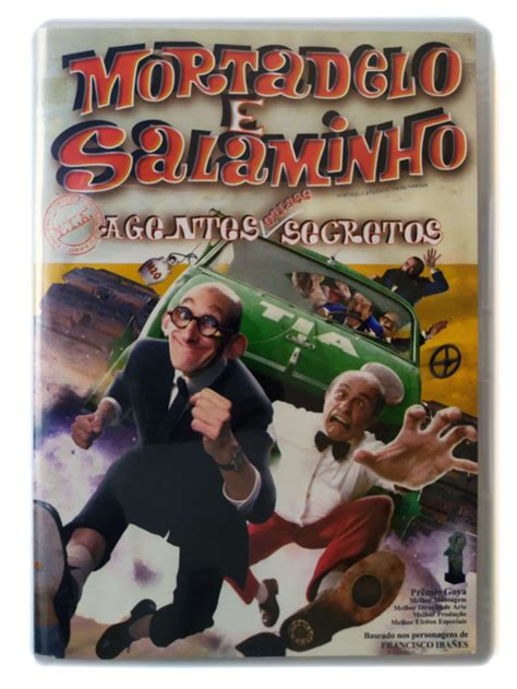 Dvd Mortadelo E Salaminho Agentes Quase Secretos Alpha Original