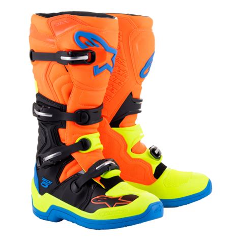 Tech 5 Boots By Alpinestars Slavens Racing