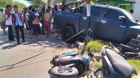 Kecelakaan Road Race Di Kolaka Timur Sulawesi Tenggara Tiga Orang Jadi