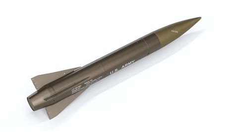 mgm  lance tactical ballistic missile  model cgtrader