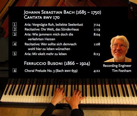 Cantata Bwv Discography Part Complete Recordings