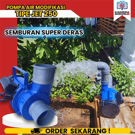 Jual Mesin Pompa Air Modifikasi Pipa 2 Dim Kapasitas Besar Siap Kirim