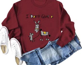 I Dont Give A Rats Ass Shirt Etsy