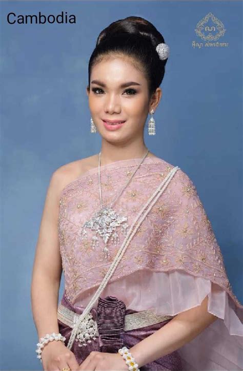 Sbai Khmer Cambodian National Costume