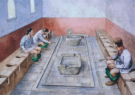 Ancient Roman Public Toilets