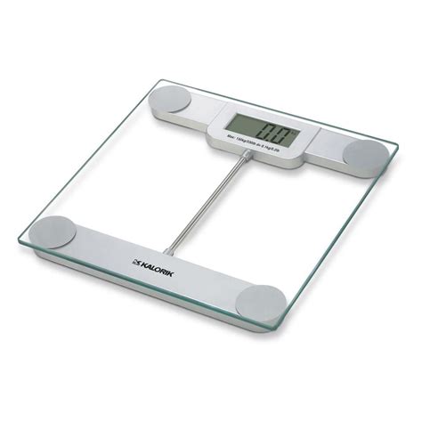 Kalorik Home Precision Digital Bathroom Scale Glass The Home Depot