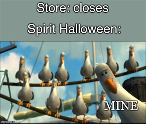 Spirit Halloween Template Meme