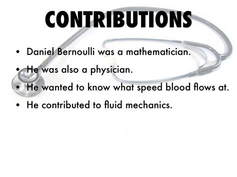 Daniel Bernoulli Quotes. QuotesGram