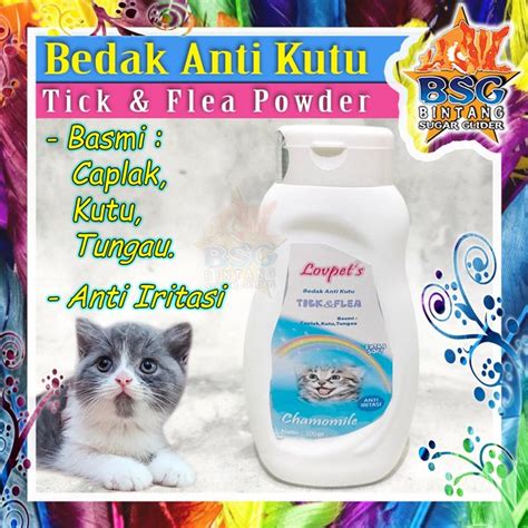 Jual Lovpet S Bedak Kucing Anti Kutu Basmi Kutu Caplak Tungau Tick