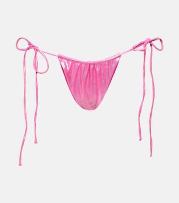 Lana Bikini Bottoms In Pink Jade Swim Mytheresa