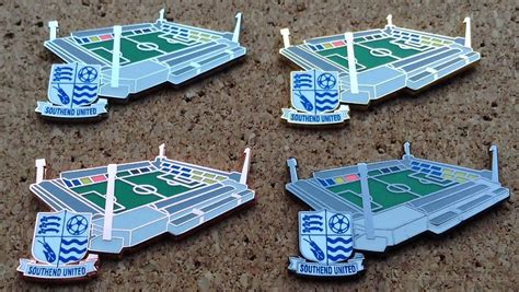 Southend United F C Roots Hall Stadium FOOTBALL PINS BADGES