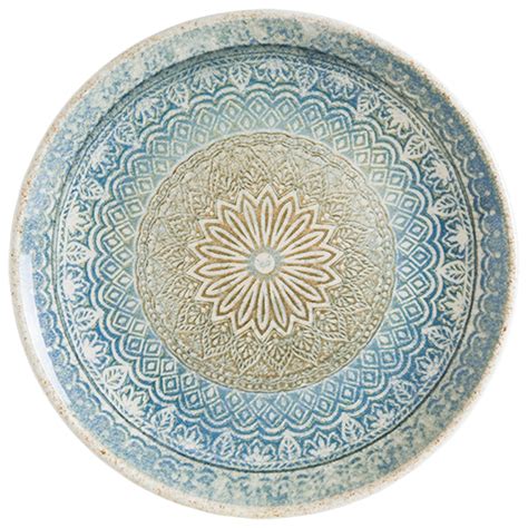 Rivus Ethnic Gourmet Düz Tabak 23 cm Bonna Premium Porcelain