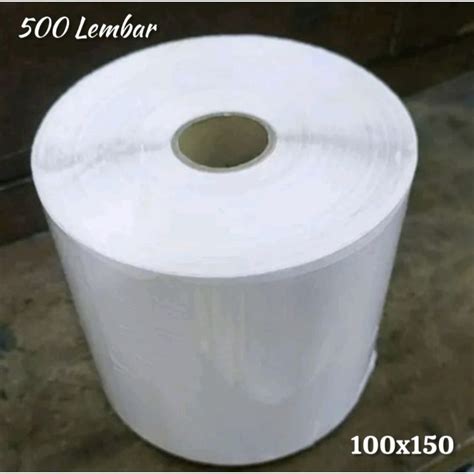 Jual Kertas Thermal Sticker Lembar X Ml A Grosir Murah