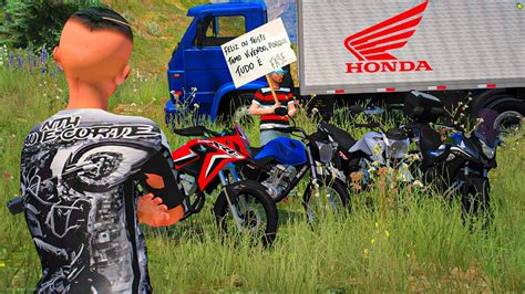 Entocando As Motos Roubadas Da Honda Na Mata Dos Mandrakes Gta