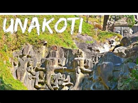 Historical Unakoti In Tripura North East India Tour Sal Purani