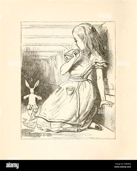 Sir John Tenniel 1820 1914 Illustration From Alice In Wonderland By Lewis Carroll First