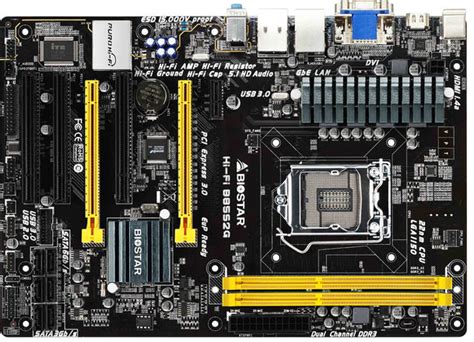 BIOSTAR Unveils The Hi Fi B85S2G LGA1150 Motherboard TechPowerUp