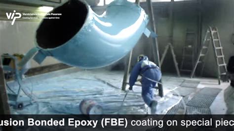 Fbe Fusion Bonded Epoxy Coating And Lining On Bends Youtube