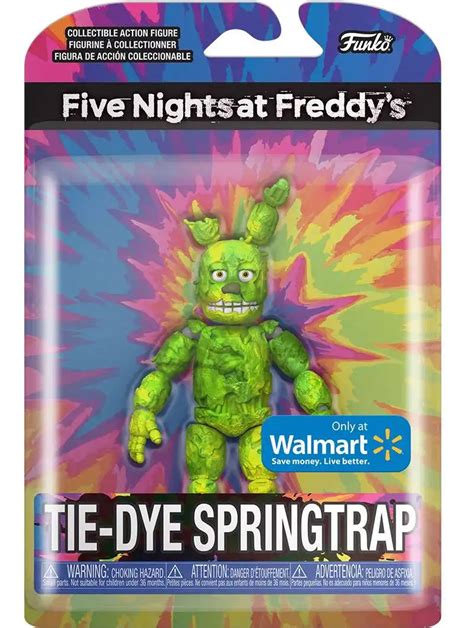 Funko Five Nights At Freddys Ar Special Delivery Tie Dye Springtrap