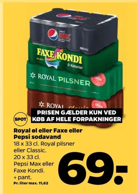 Classic øl tilbud hos Netto