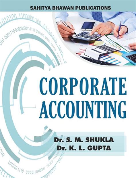 Corporate Accounting Book Bcom Iii Year Dr Sm Shukla Dr Kl Gupta